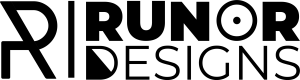 RUNOR DESIGN LOGO black